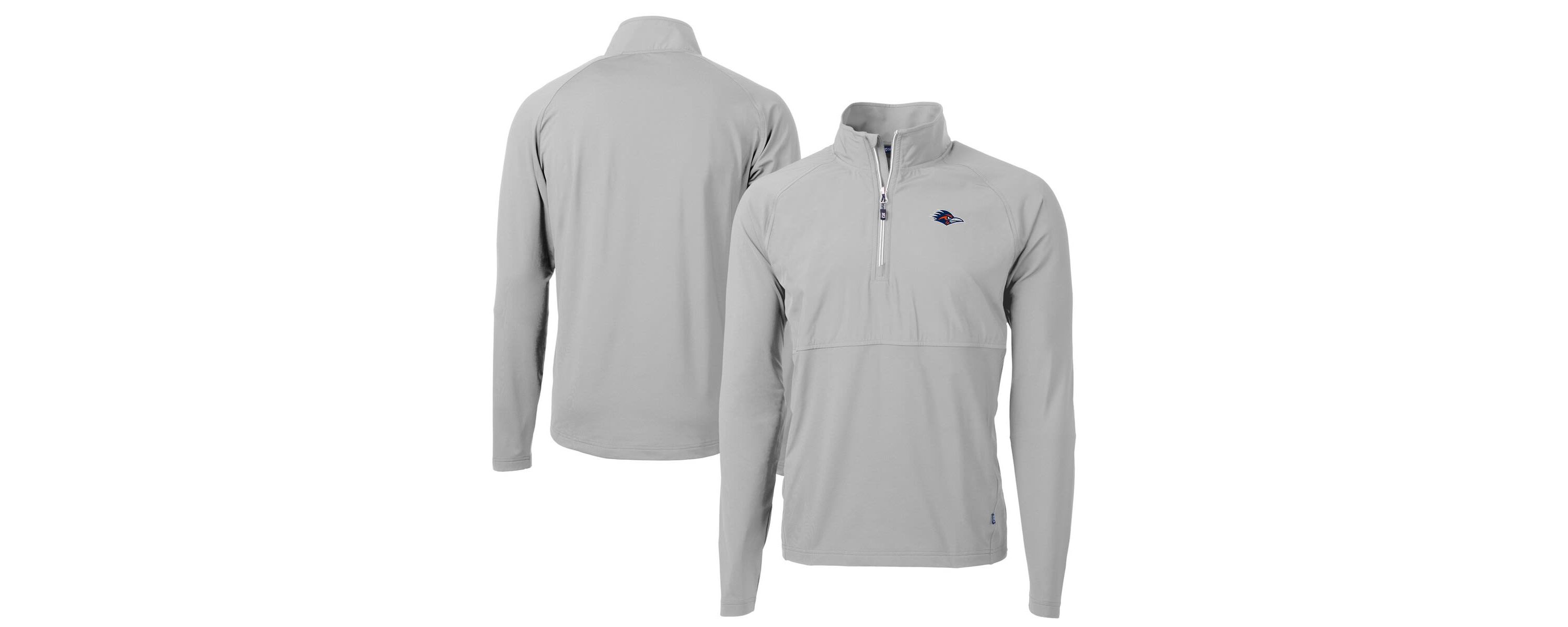 NCAA UTSA Roadrunners Adapt Eco Knit Hybrid Recycled Quarter-Zip Pullover Top