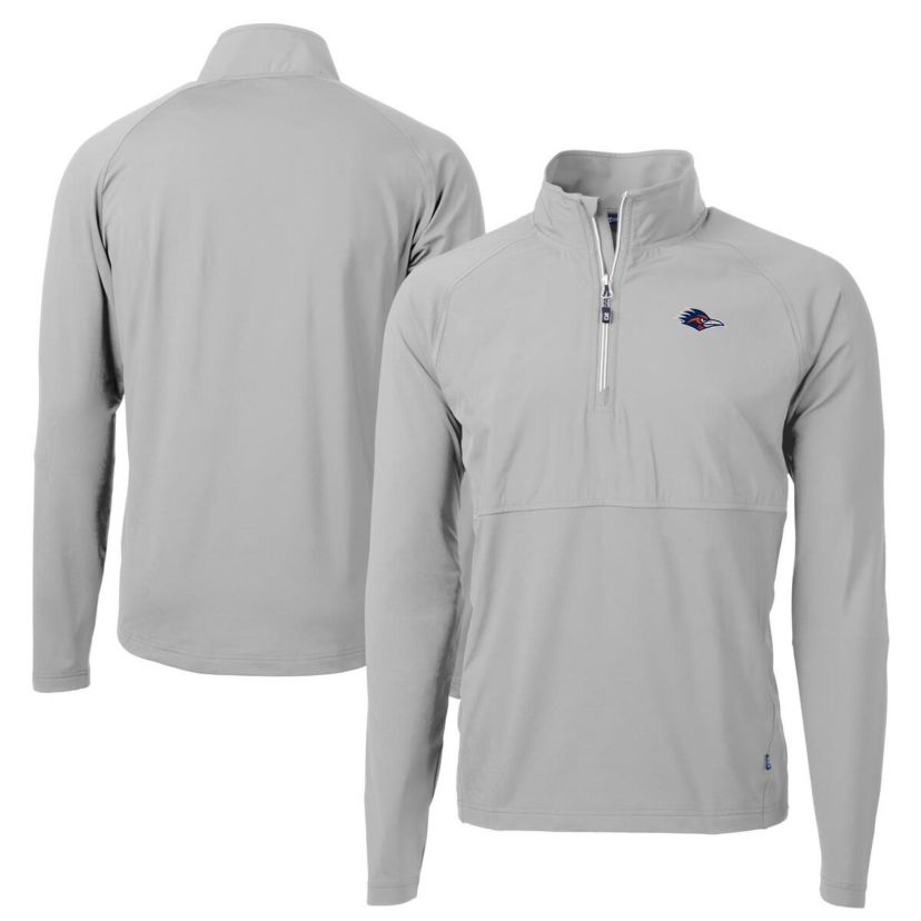 NCAA UTSA Roadrunners Adapt Eco Knit Hybrid Recycled Quarter-Zip Pullover Top