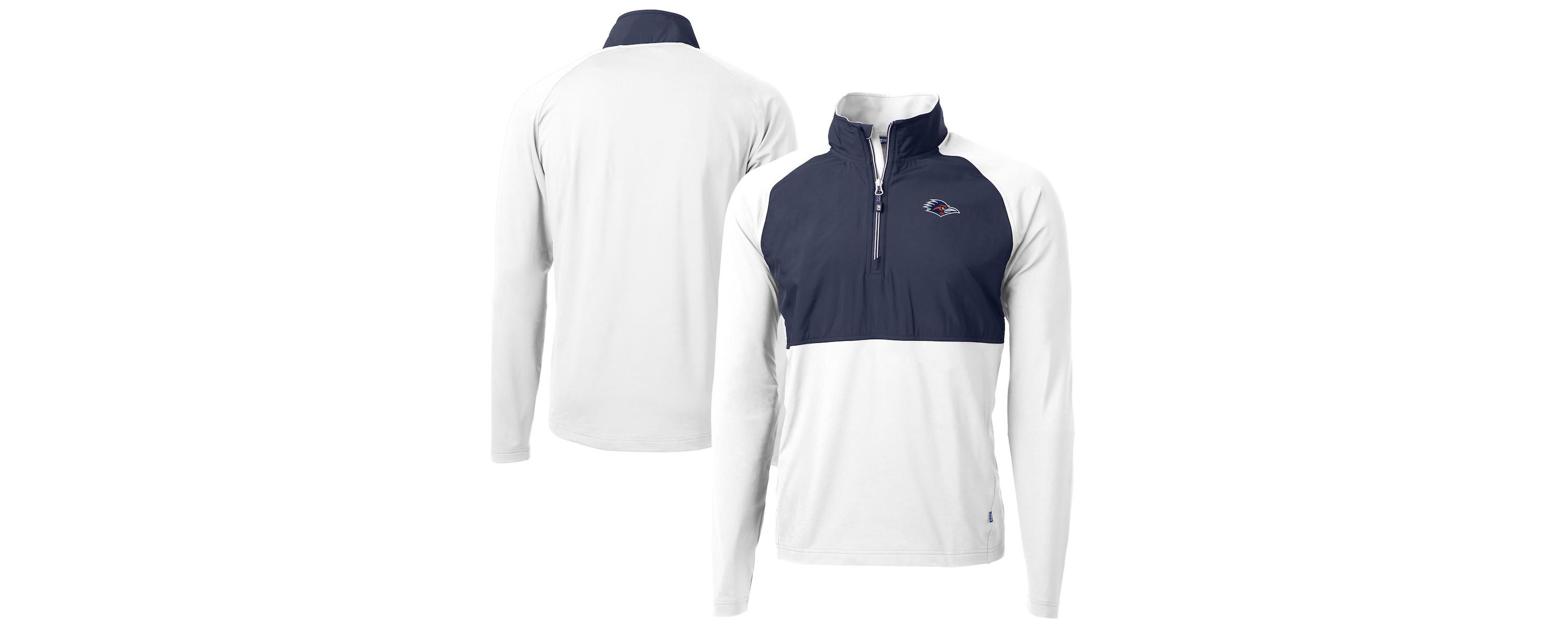 NCAA UTSA Roadrunners Adapt Eco Knit Hybrid Recycled Quarter-Zip Pullover Top