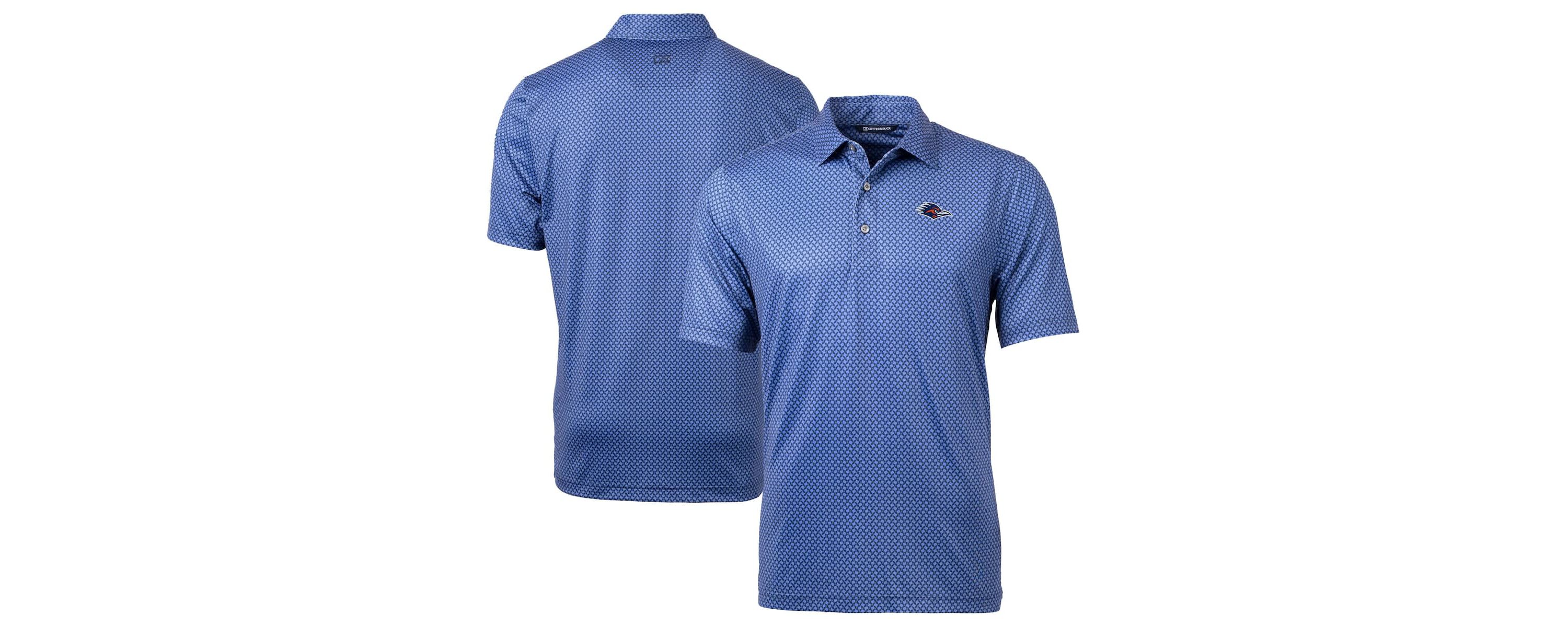 NCAA UTSA Roadrunners Pike Banner Print Stretch Performance Polo