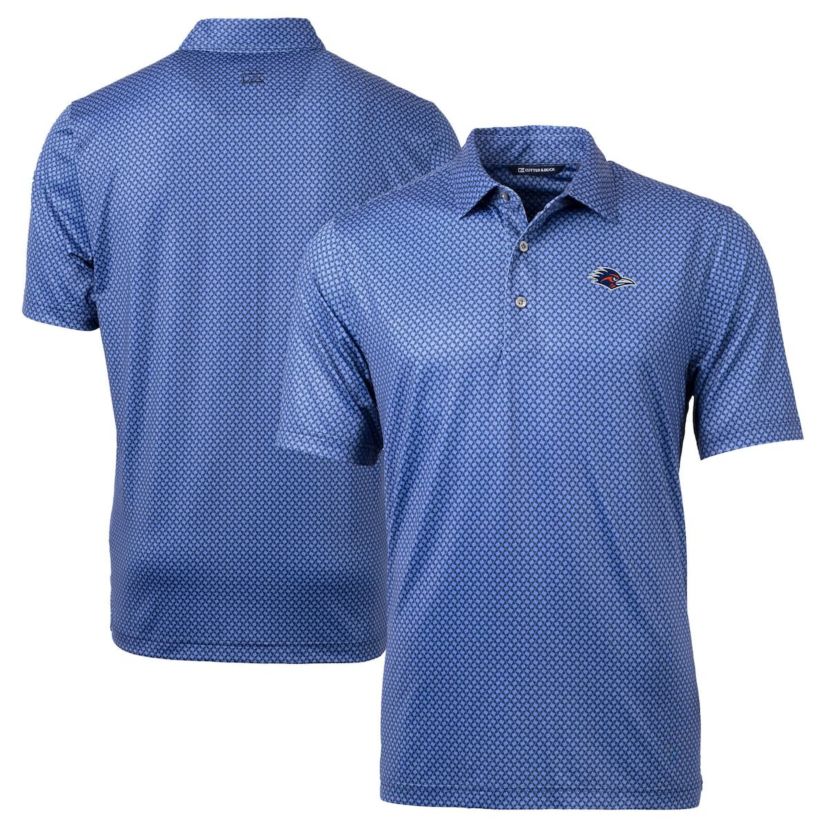 NCAA UTSA Roadrunners Pike Banner Print Stretch Performance Polo