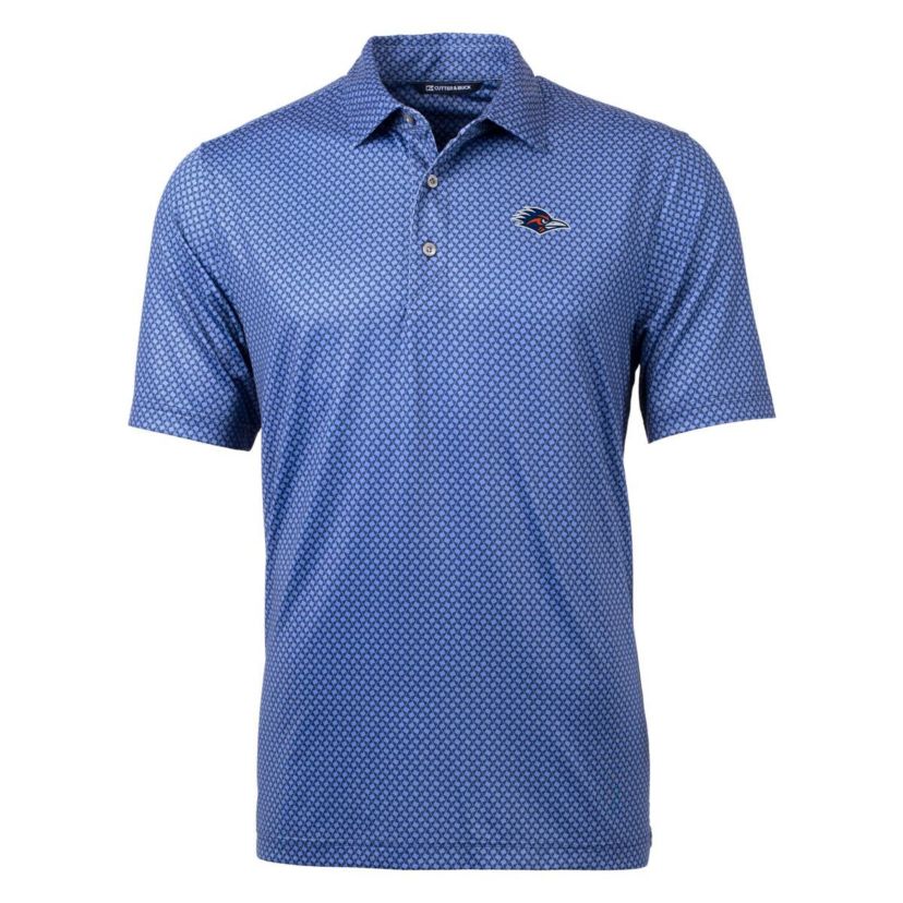 NCAA UTSA Roadrunners Pike Banner Print Stretch Performance Polo