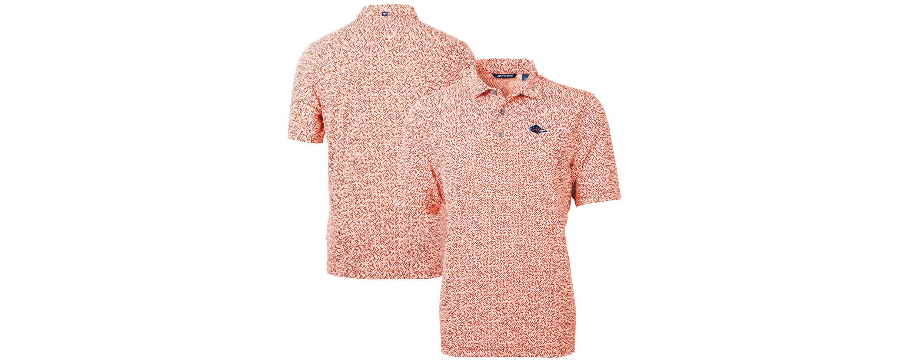 NCAA UTSA Roadrunners DryTec Virtue Eco Pique Botanical Print Recycled Polo