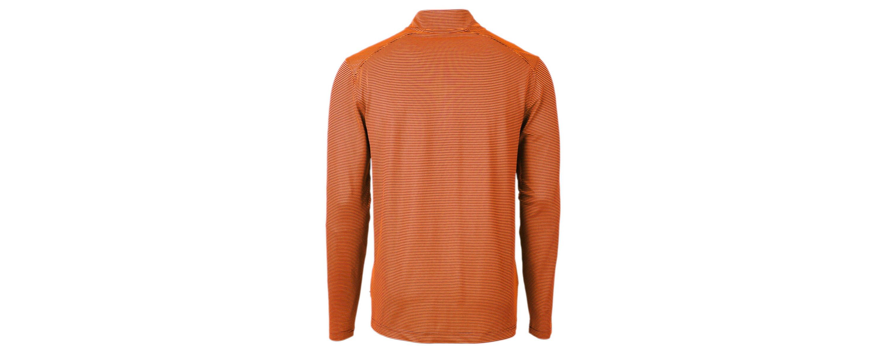 NCAA UTSA Roadrunners DryTec Virtue Eco Pique Micro Stripe Recycled Quarter-Zip Pullover Top