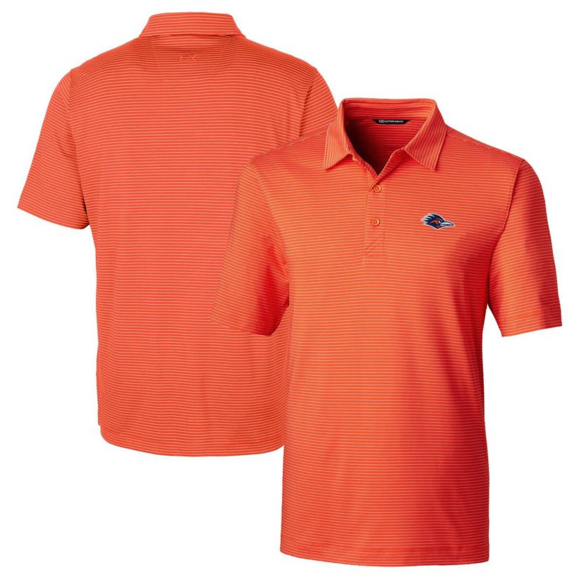 NCAA UTSA Roadrunners Forge Pencil Stripe Stretch DryTec Polo