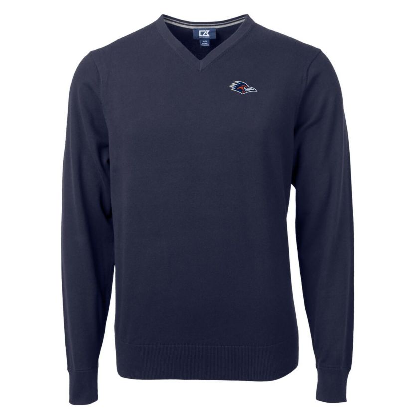 NCAA UTSA Roadrunners Big & Tall Lakemont Tri-Blend V-Neck Pullover Sweater