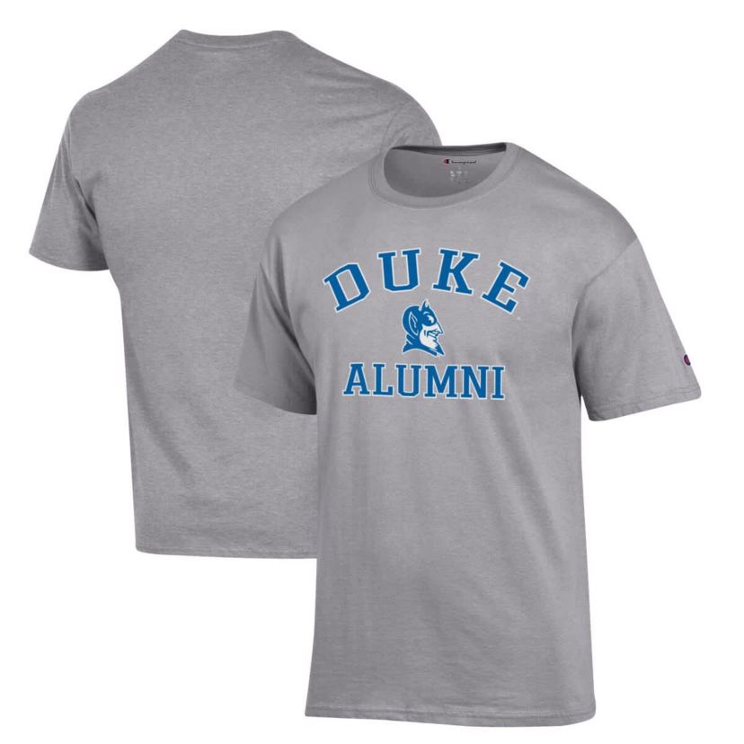 Duke Blue Devils NCAA Duke Devils Arch Logo Alumni T-Shirt