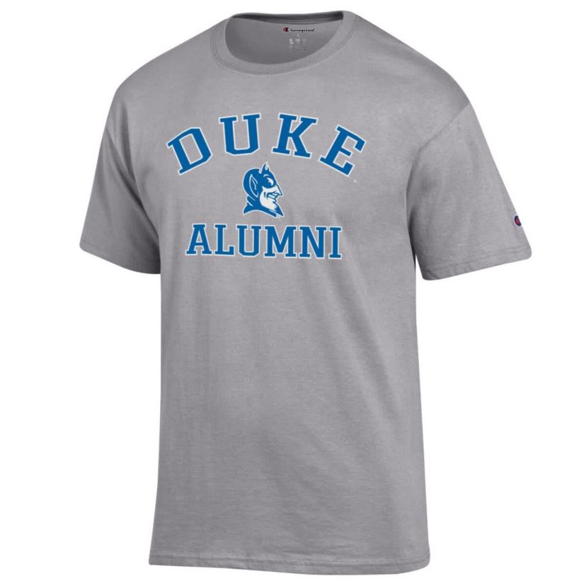 Duke Blue Devils NCAA Duke Devils Arch Logo Alumni T-Shirt