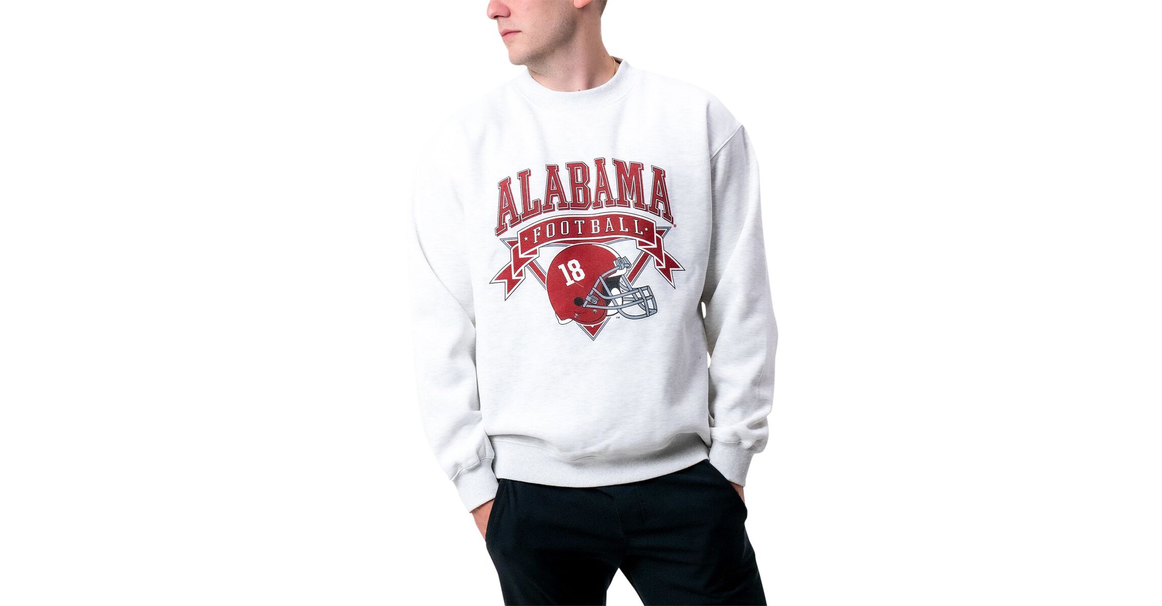 Alabama Crimson Tide NCAA Alabama Tide Logo Pullover Sweatshirt