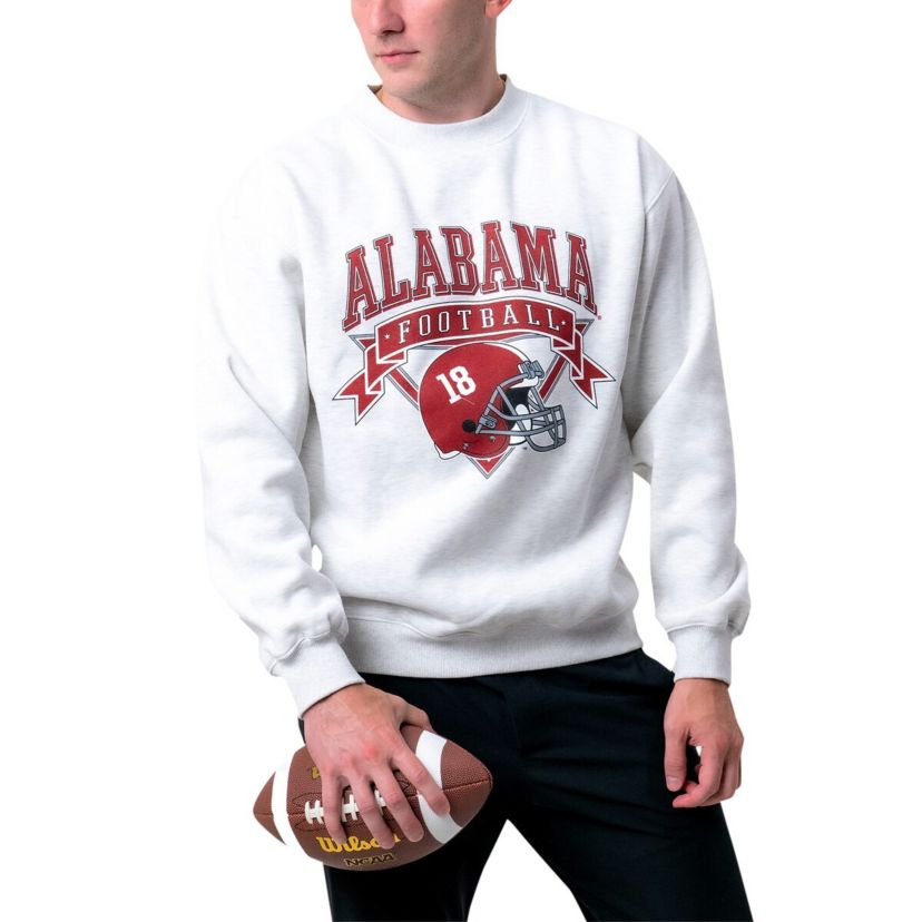 Alabama Crimson Tide NCAA Alabama Tide Logo Pullover Sweatshirt