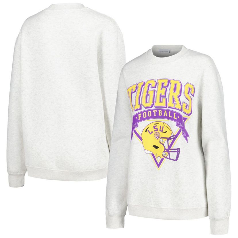 NCAA LSU Tigers Logo Pullover Sweatshirt