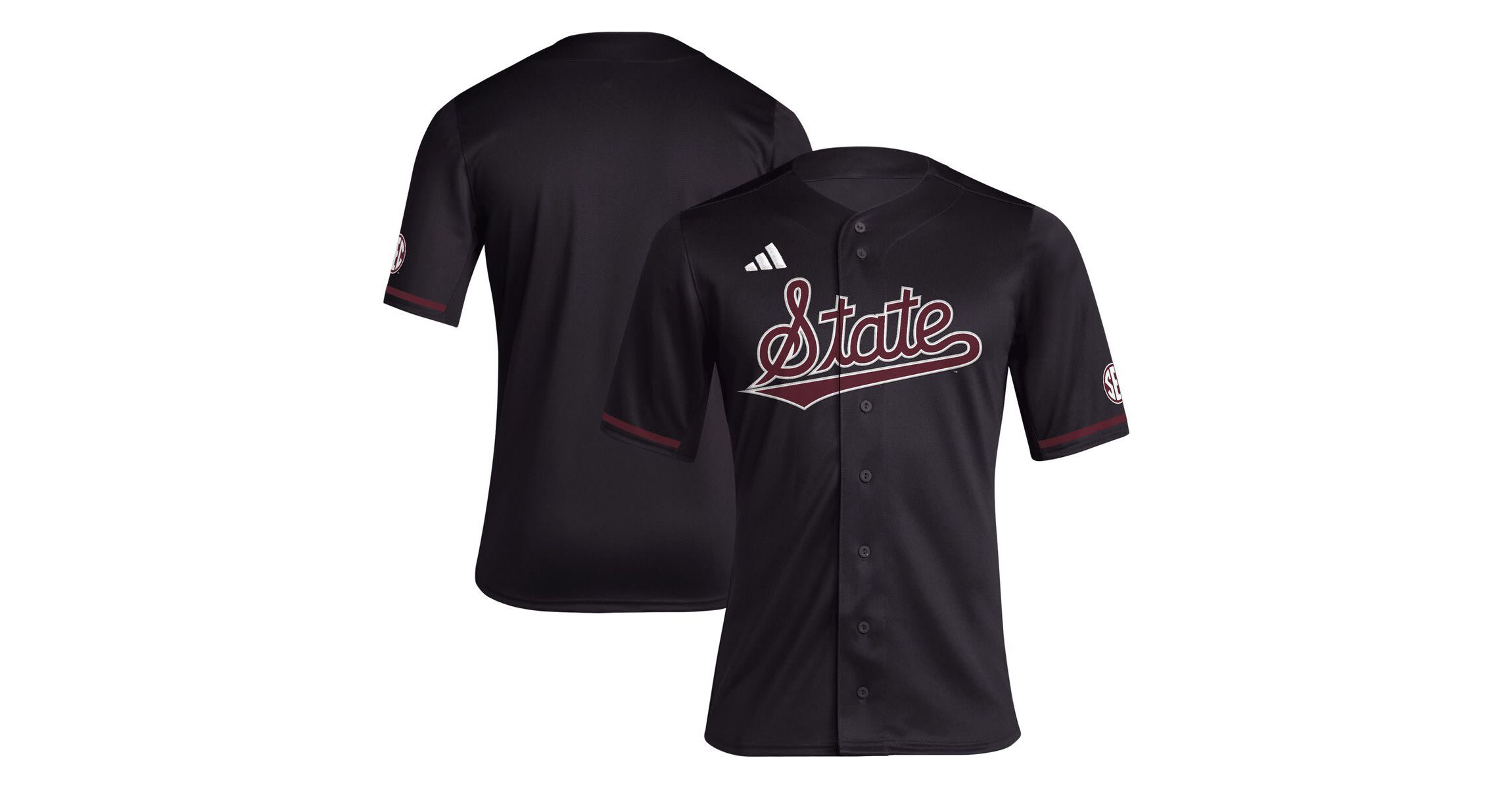 NCAA Mississippi State Bulldogs Replica Baseball Jersey