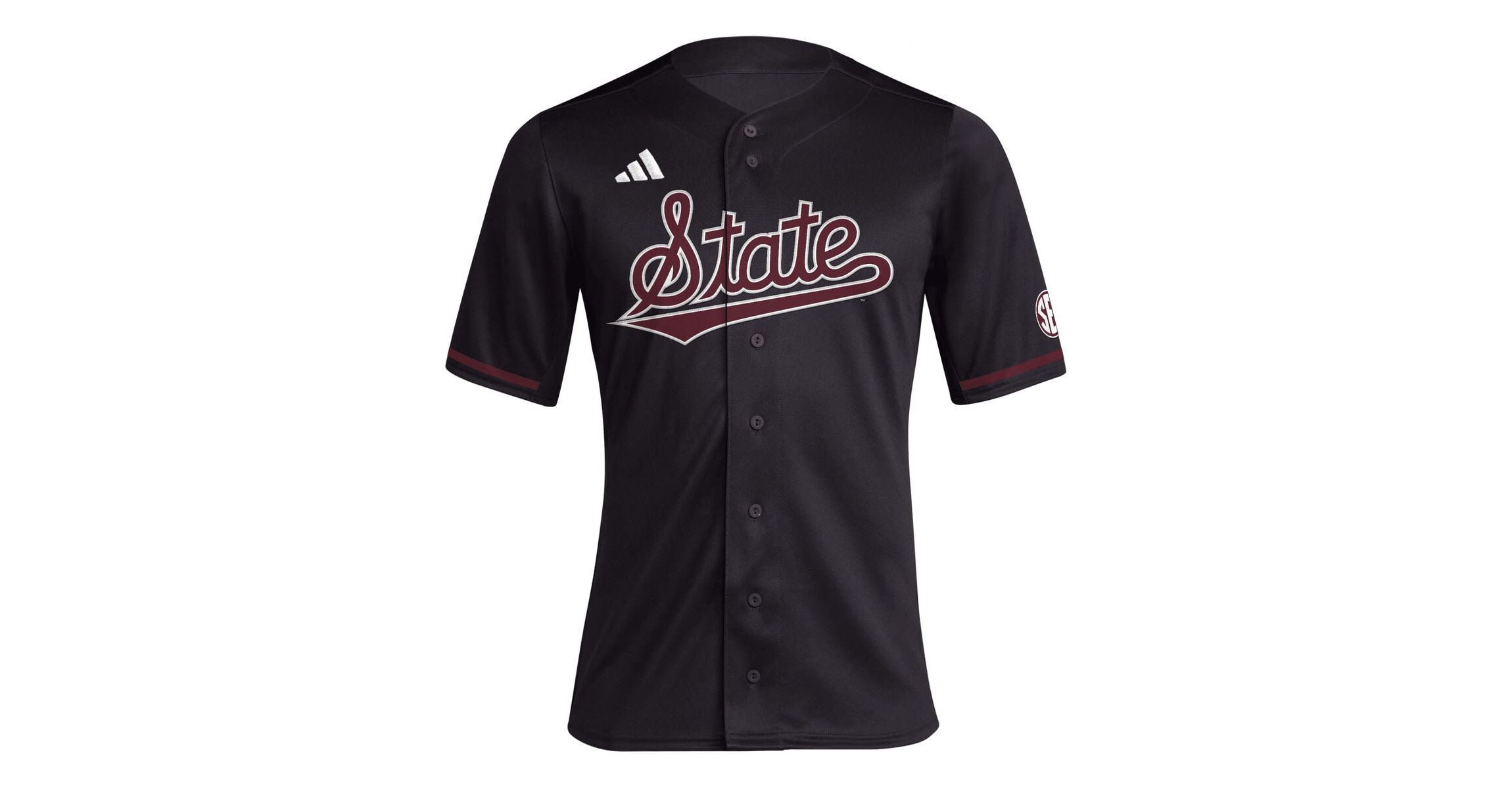 NCAA Mississippi State Bulldogs Replica Baseball Jersey