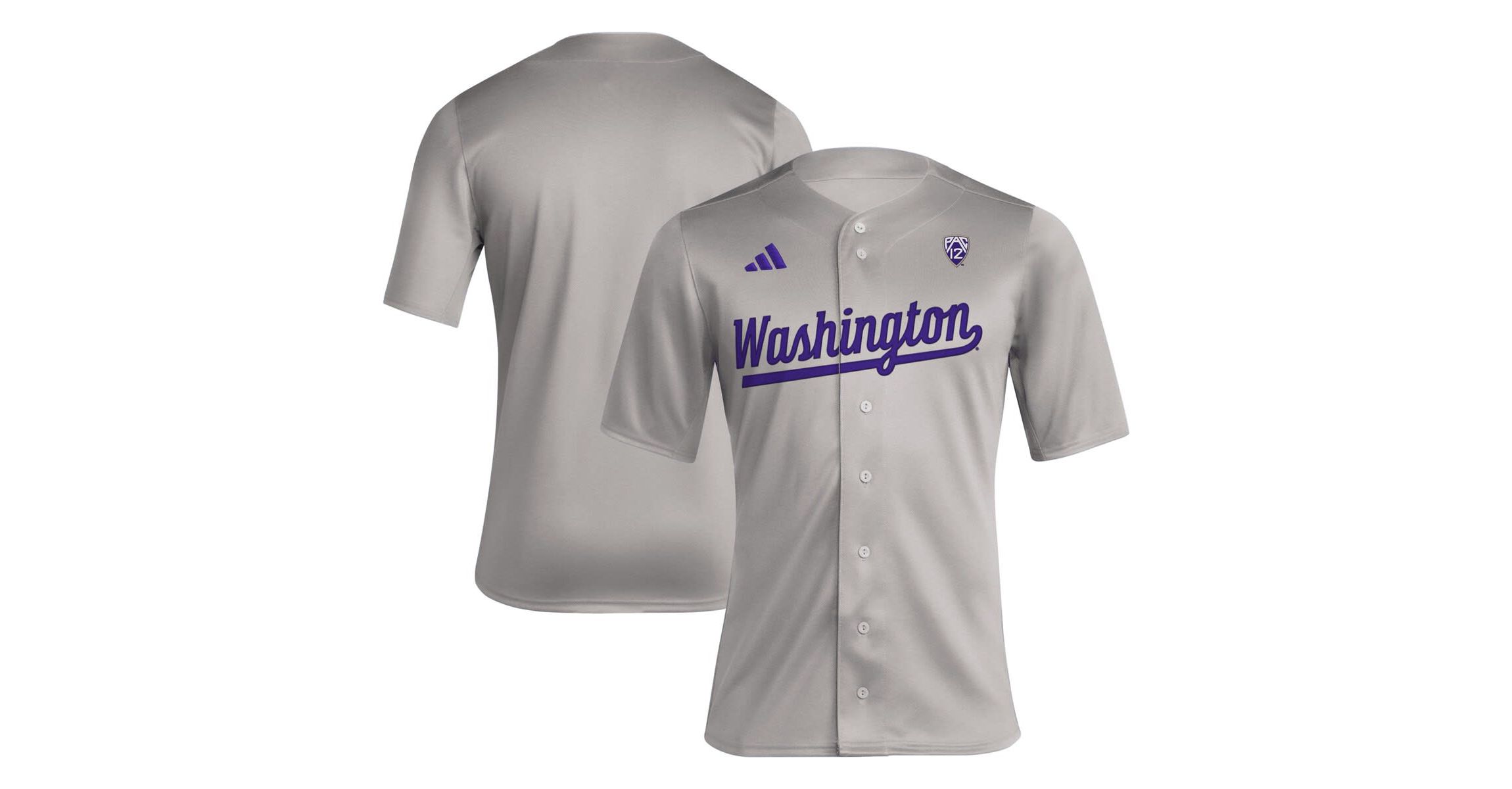 NCAA Washington Huskies Replica Baseball Jersey