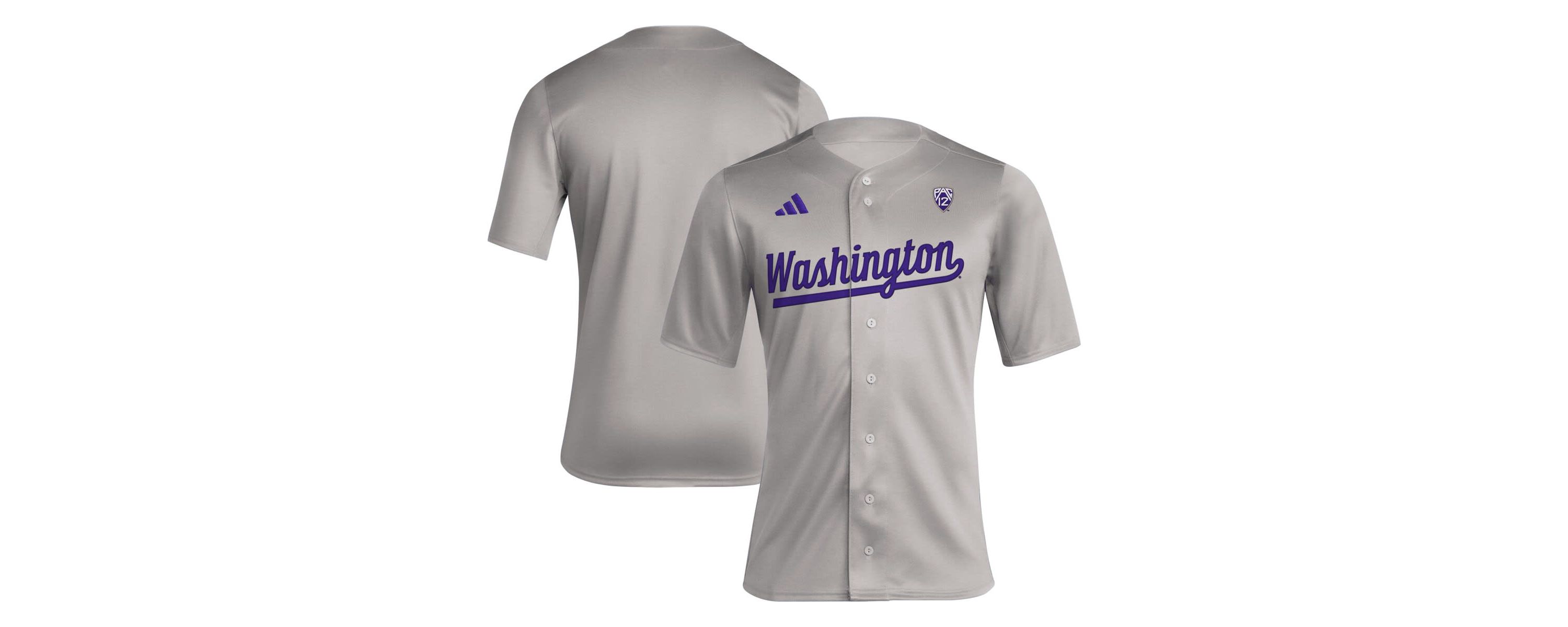 NCAA Washington Huskies Replica Baseball Jersey