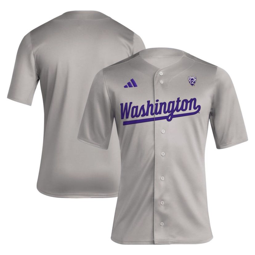 NCAA Washington Huskies Replica Baseball Jersey