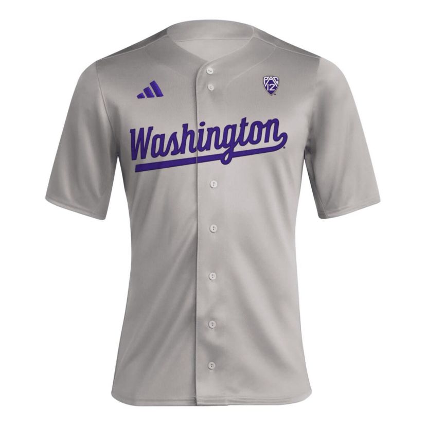 NCAA Washington Huskies Replica Baseball Jersey