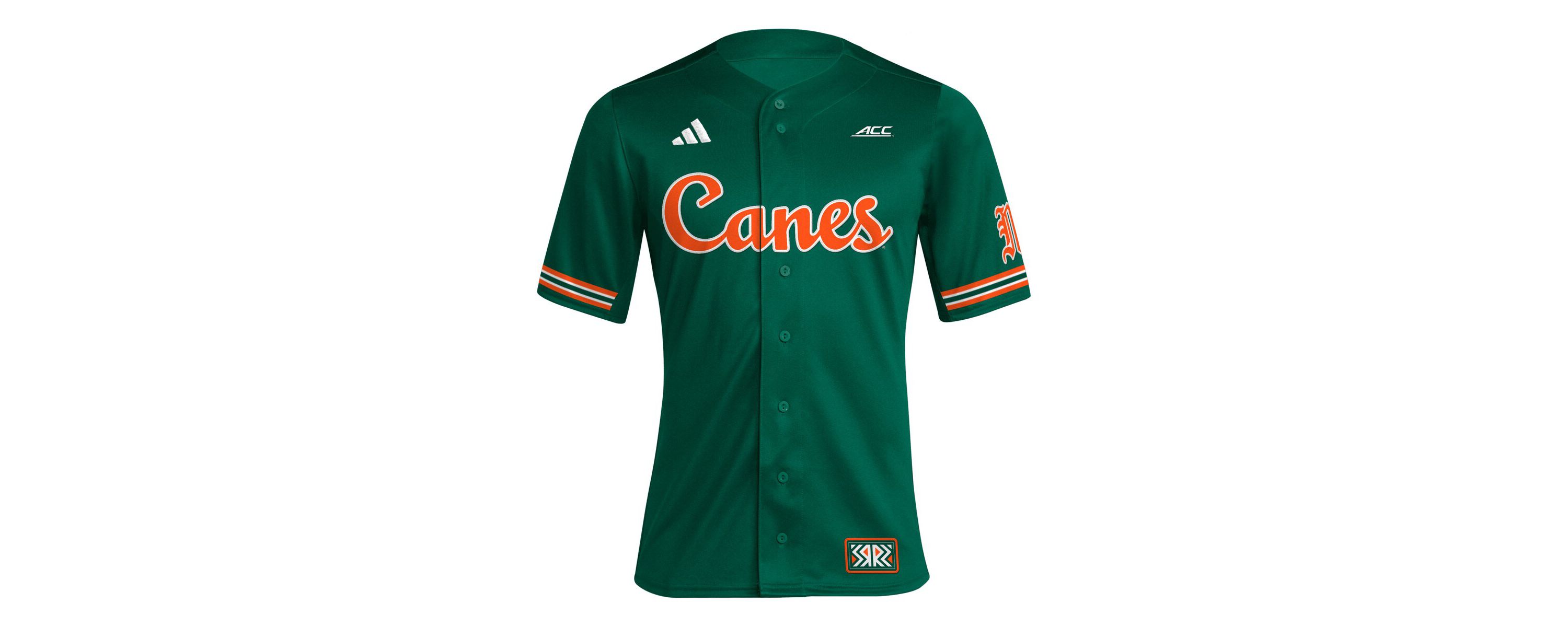 Miami (FL) Hurricanes NCAA Miami Hurricanes Reverse Retro Replica Baseball Jersey