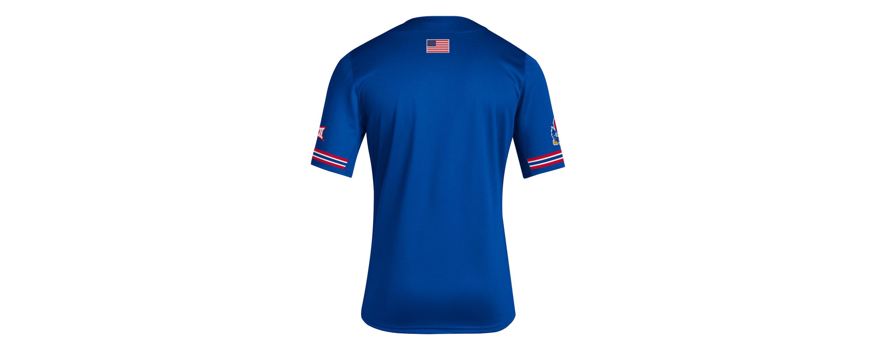 NCAA Kansas Jayhawks Reverse Retro Replica Baseball Jersey