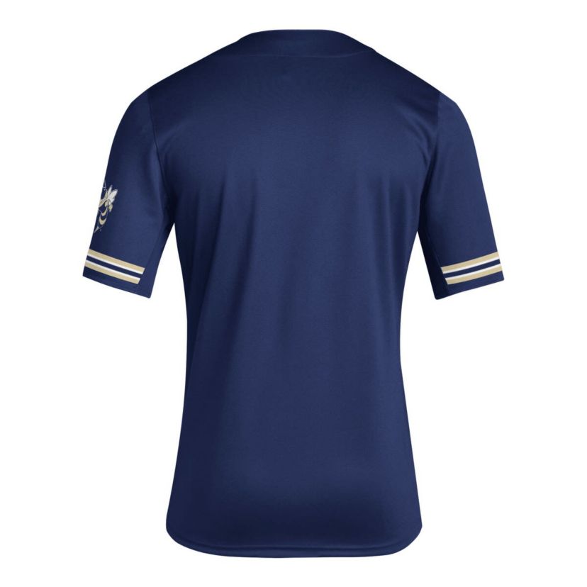 Georgia Tech Yellow Jackets NCAA Georgia Tech Jackets Reverse Retro Replica Baseball Jersey