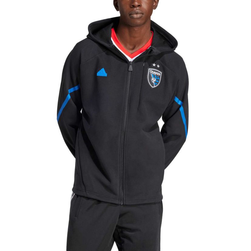 MLS San Jose Earthquakes 2024 Anthem Travel Raglan Sleeve Full-Zip Jacket