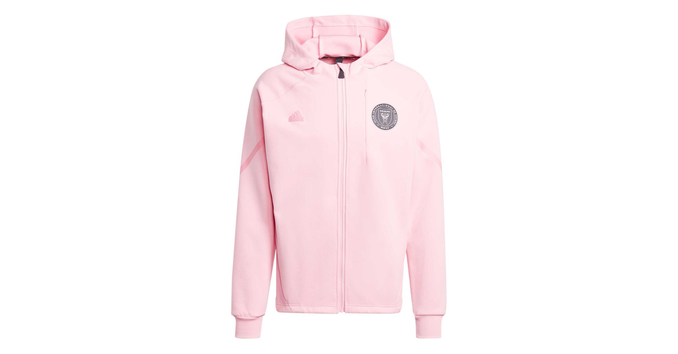 MLS Inter Miami CF 2024 Anthem Travel Raglan Sleeve Full-Zip Jacket