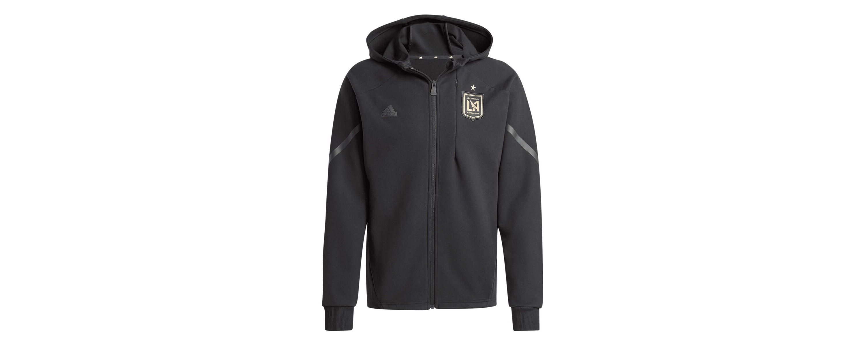 MLS LAFC 2024 Anthem Travel Raglan Sleeve Full-Zip Jacket