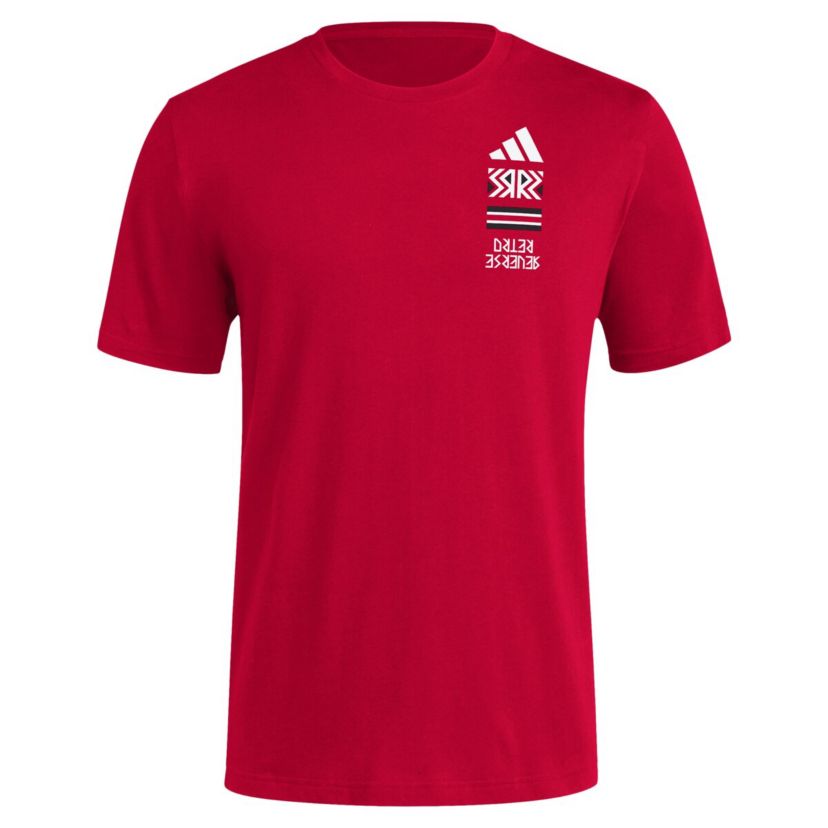 NCAA Louisville Cardinals Reverse Retro Baseball 2 Hit T-Shirt