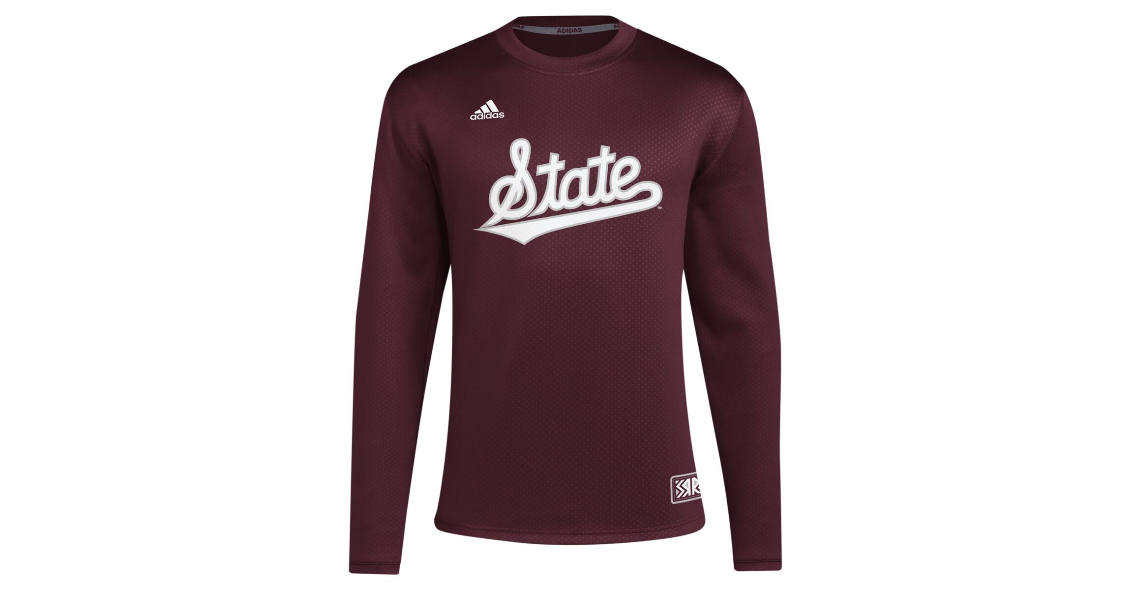 NCAA Mississippi State Bulldogs Reverse Retro Baseball Script Pullover Sweatshirt