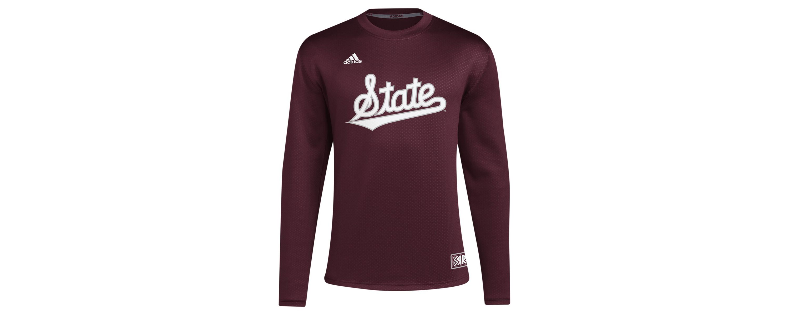NCAA Mississippi State Bulldogs Reverse Retro Baseball Script Pullover Sweatshirt