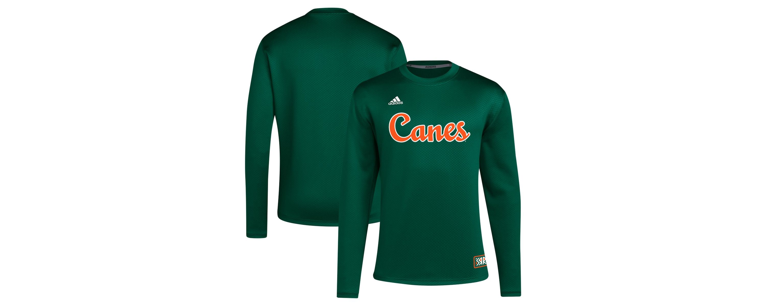Miami (FL) Hurricanes NCAA Miami Hurricanes Reverse Retro Baseball Script Pullover Sweatshirt