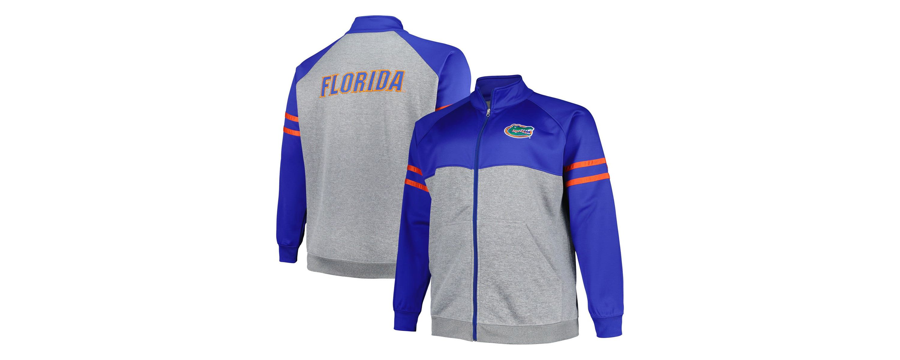 NCAA Florida Gators Big & Tall Fleece Full-Zip Jacket