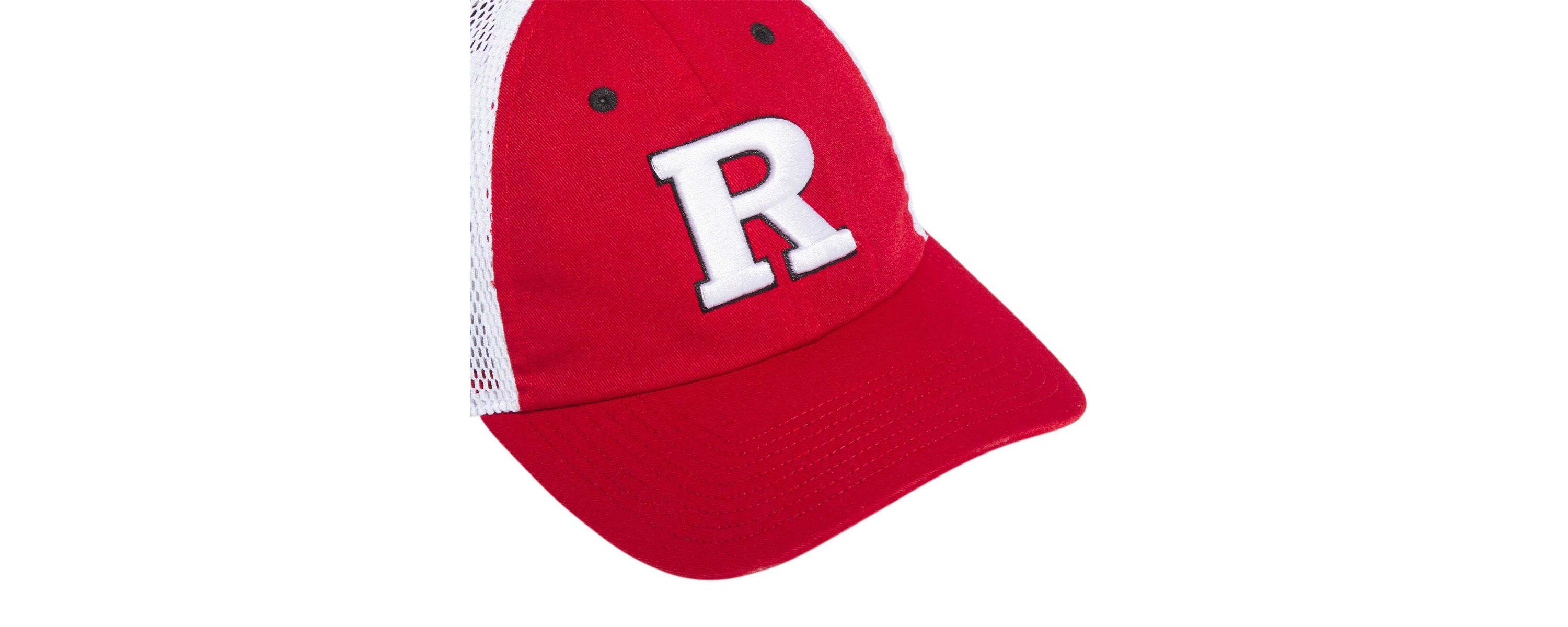 Rutgers Scarlet Knights NCAA Rutgers Knights Mascot Slouch Trucker Adjustable Hat