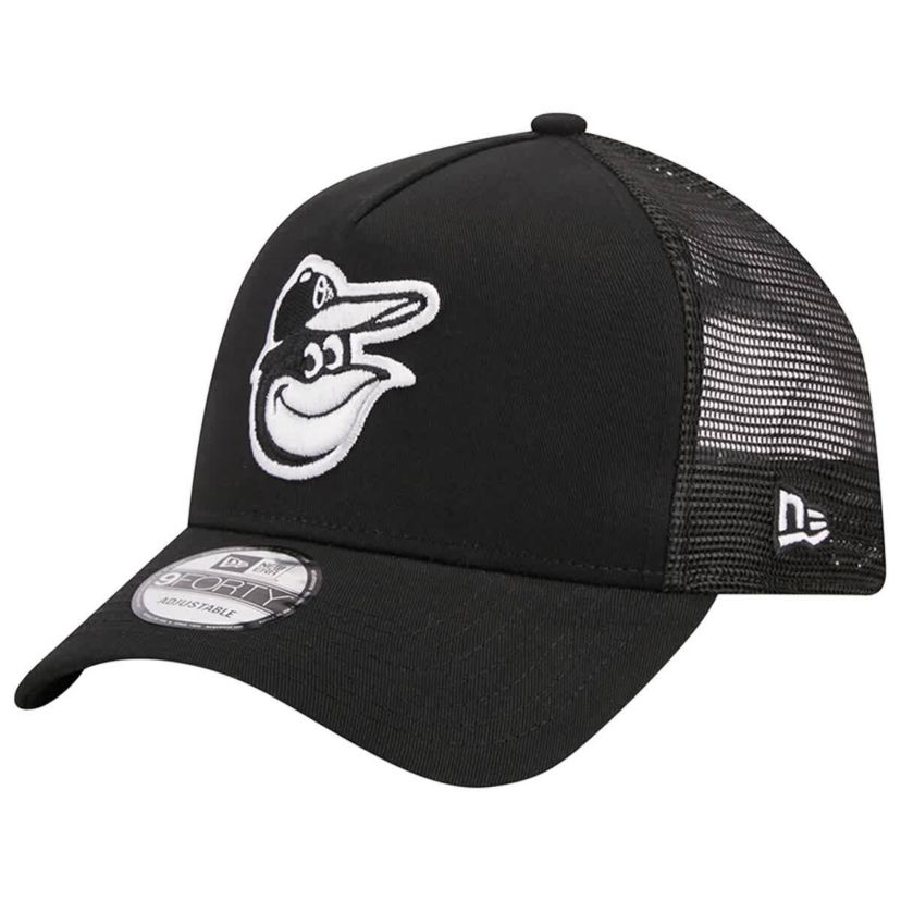 New Era MLB Baltimore Orioles A-Frame 9FORTY Trucker  display picture 1