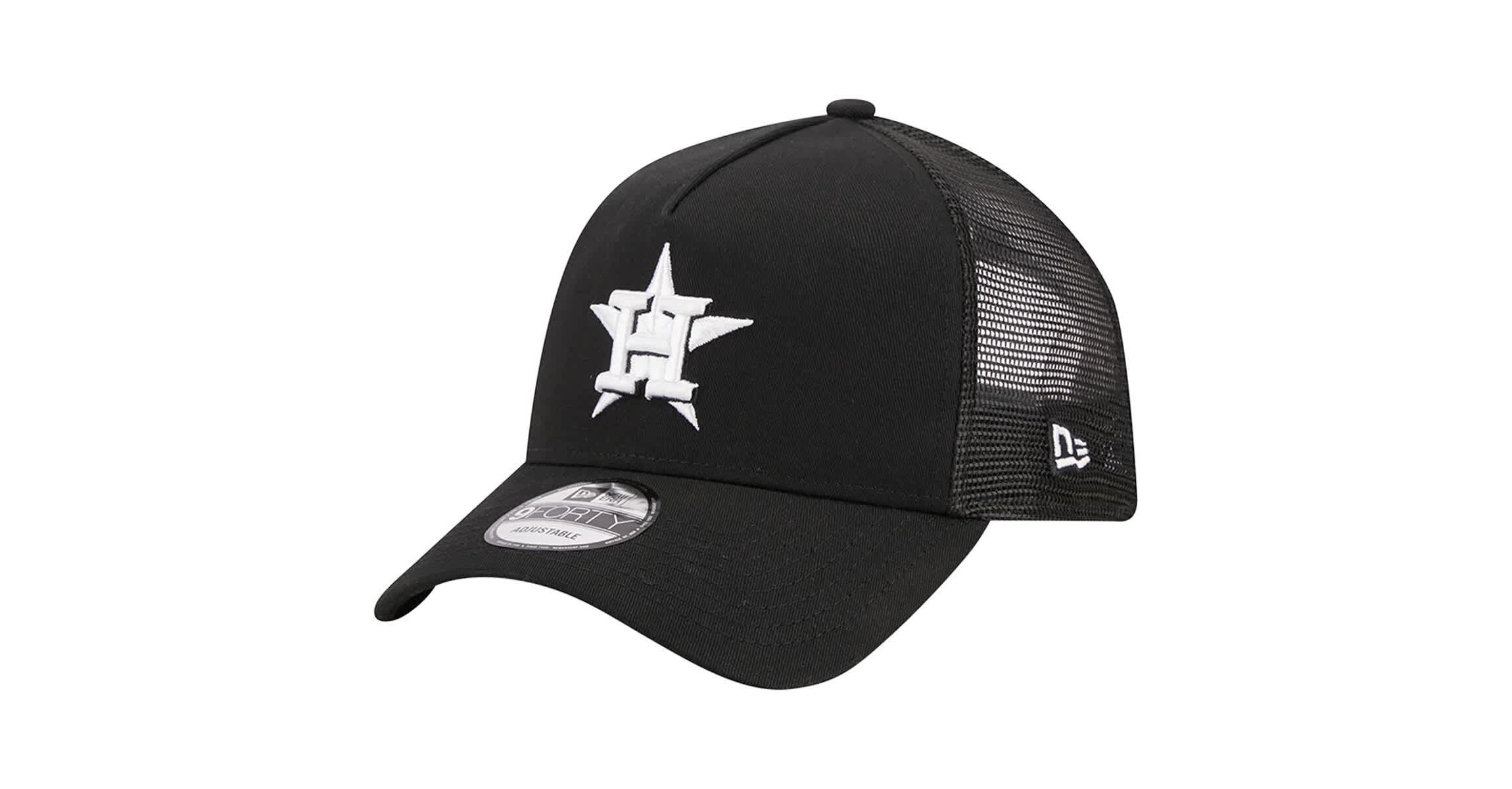 MLB Houston Astros A-Frame 9FORTY Trucker Adjustable Hat