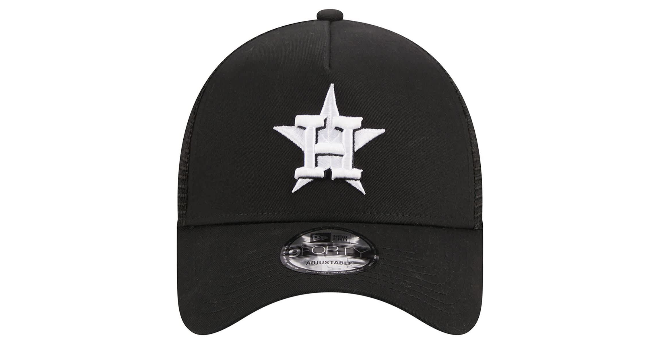 MLB Houston Astros A-Frame 9FORTY Trucker Adjustable Hat