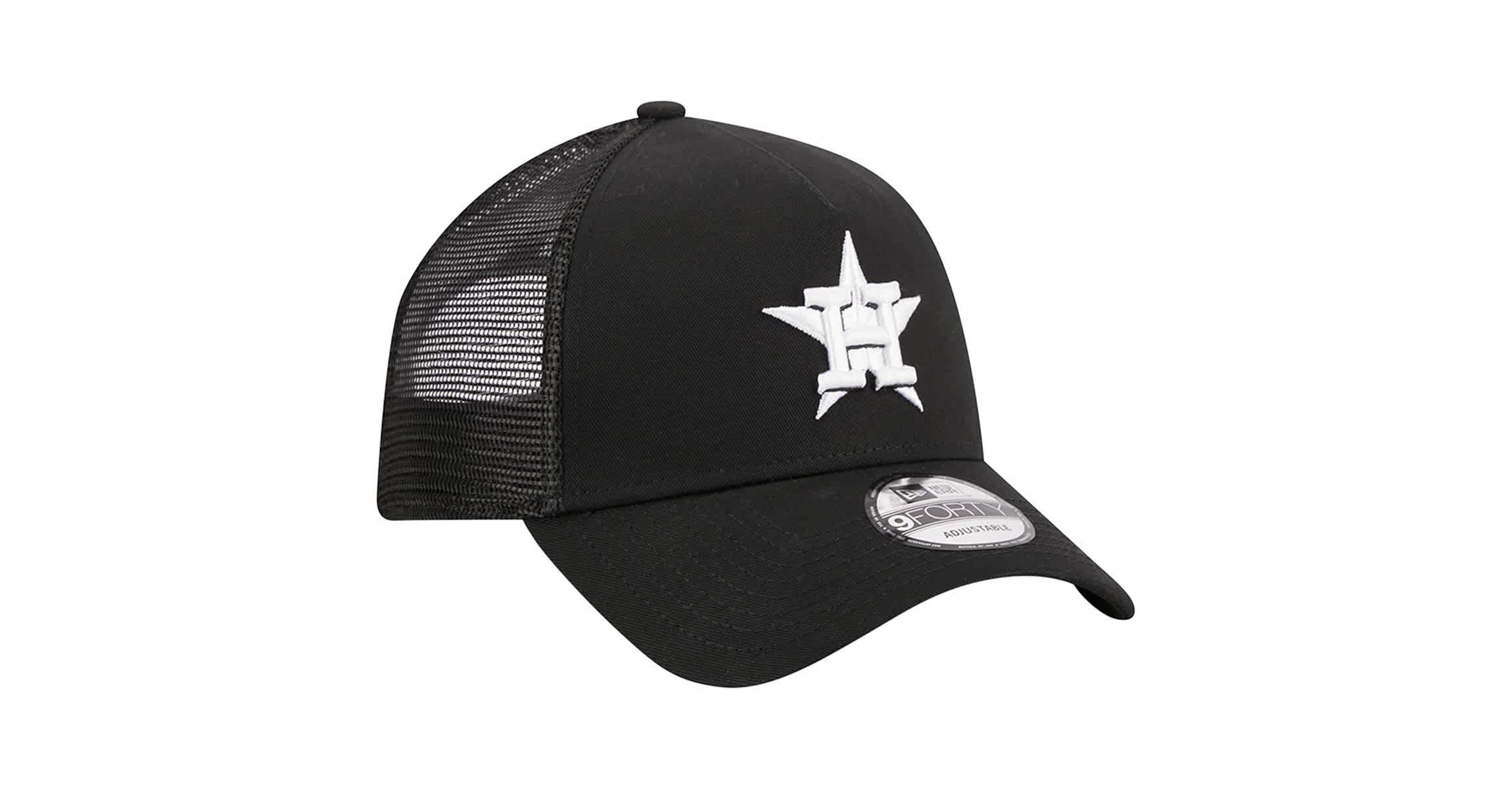 MLB Houston Astros A-Frame 9FORTY Trucker Adjustable Hat