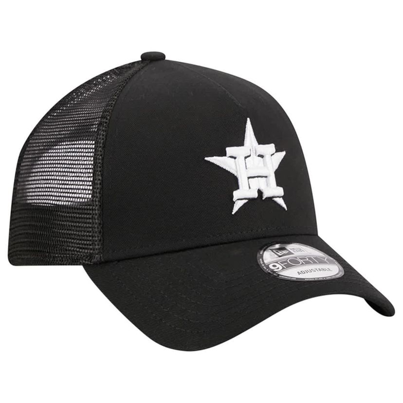 MLB Houston Astros A-Frame 9FORTY Trucker Adjustable Hat