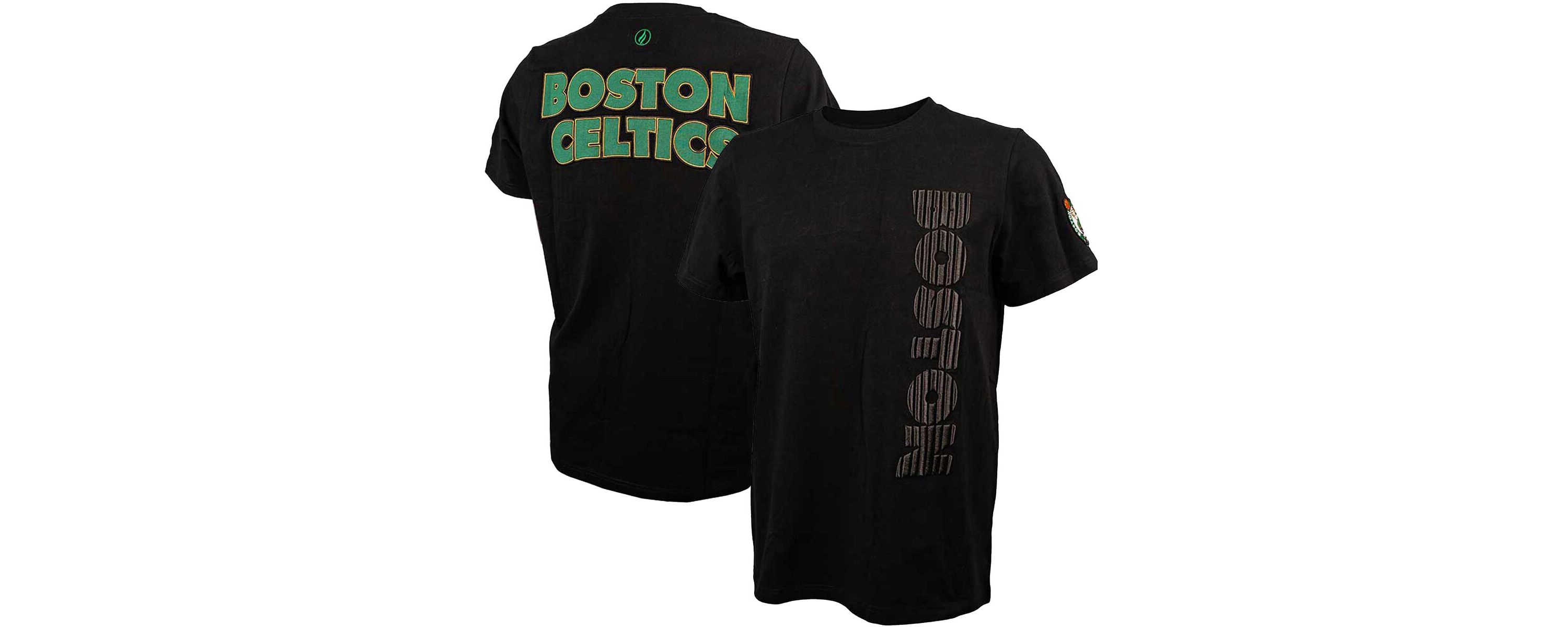 NBA Boston Celtics 3D Puff Print Sliced Logo T-Shirt
