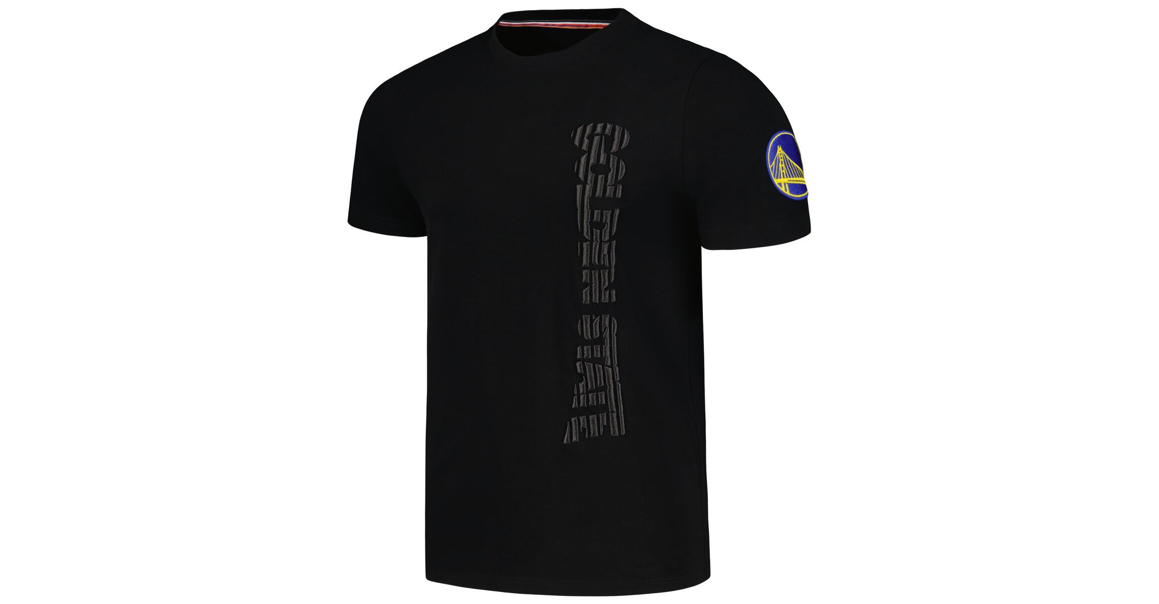 NBA Golden State Warriors 3D Puff Print Sliced Logo T-Shirt