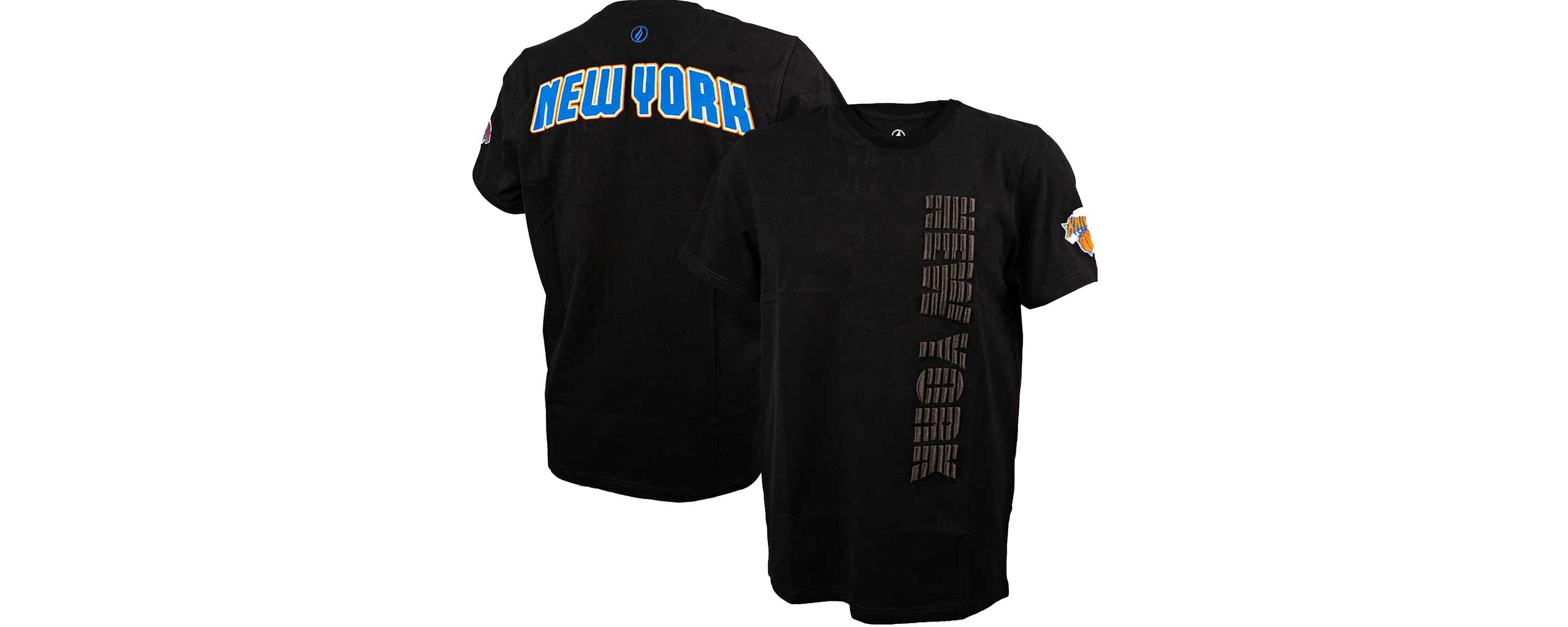 NBA New York Knicks 3D Puff Print Sliced Logo T-Shirt