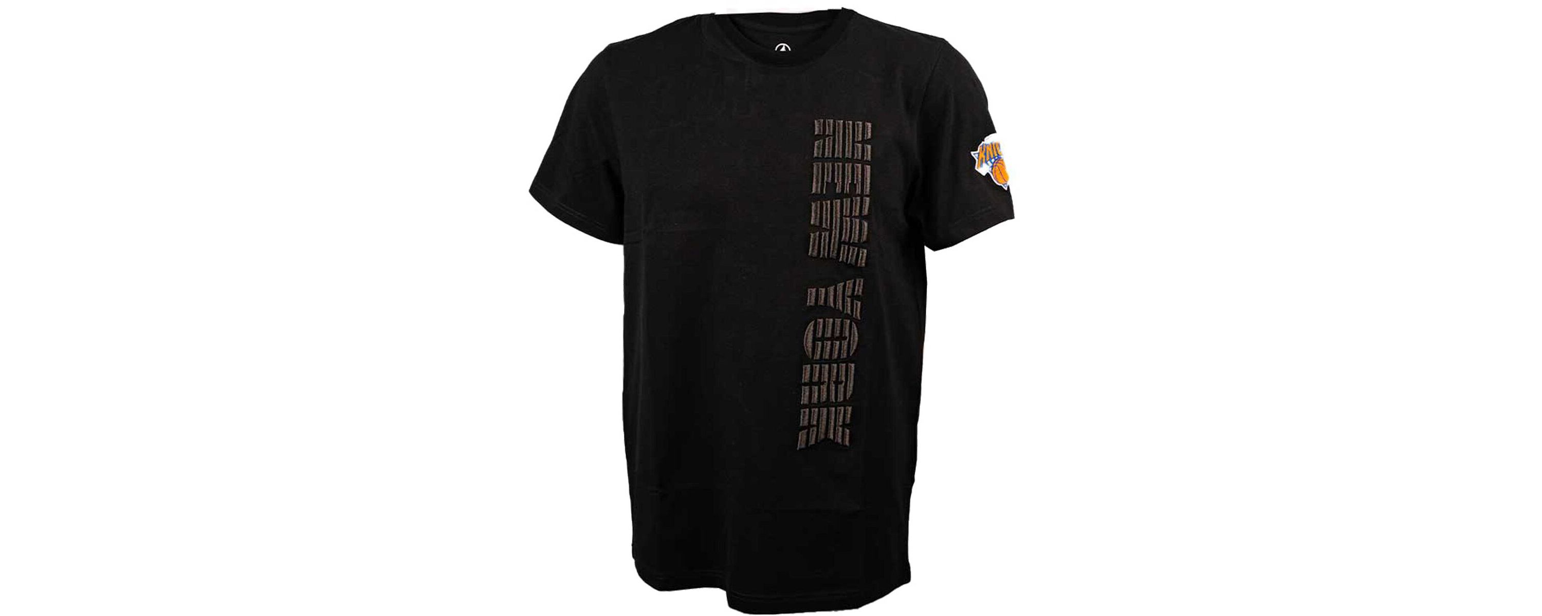 NBA New York Knicks 3D Puff Print Sliced Logo T-Shirt