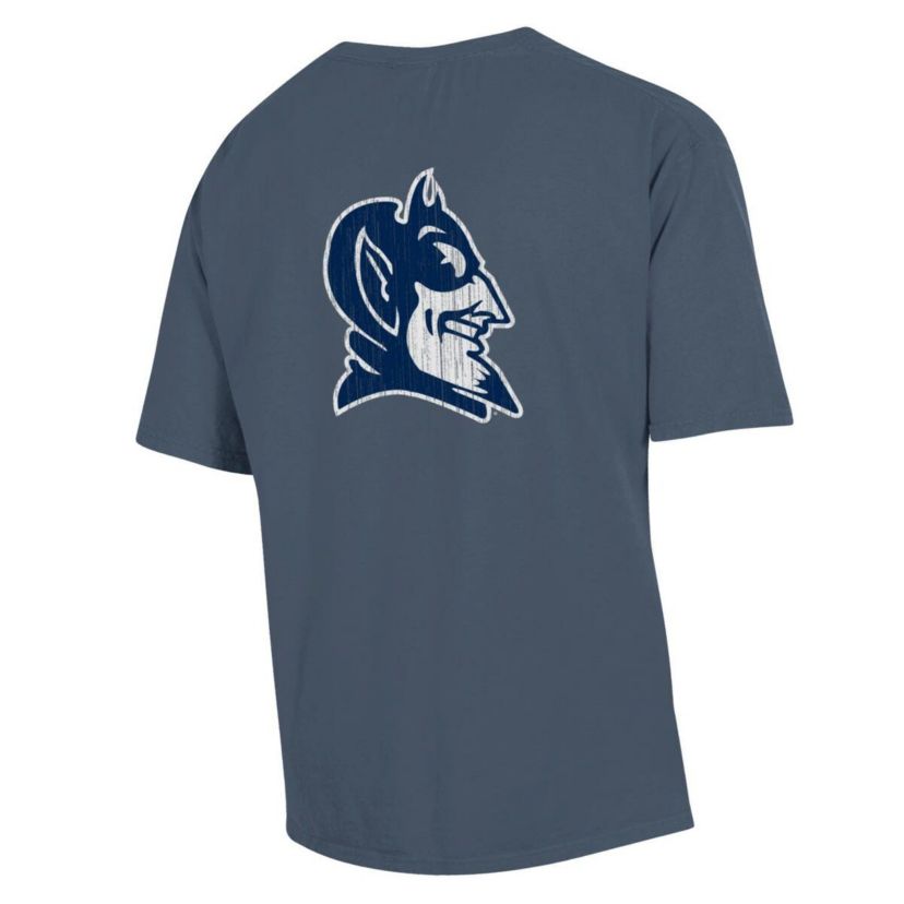 Duke Blue Devils NCAA Duke Devils Vintage Arch 2-Hit T-Shirt