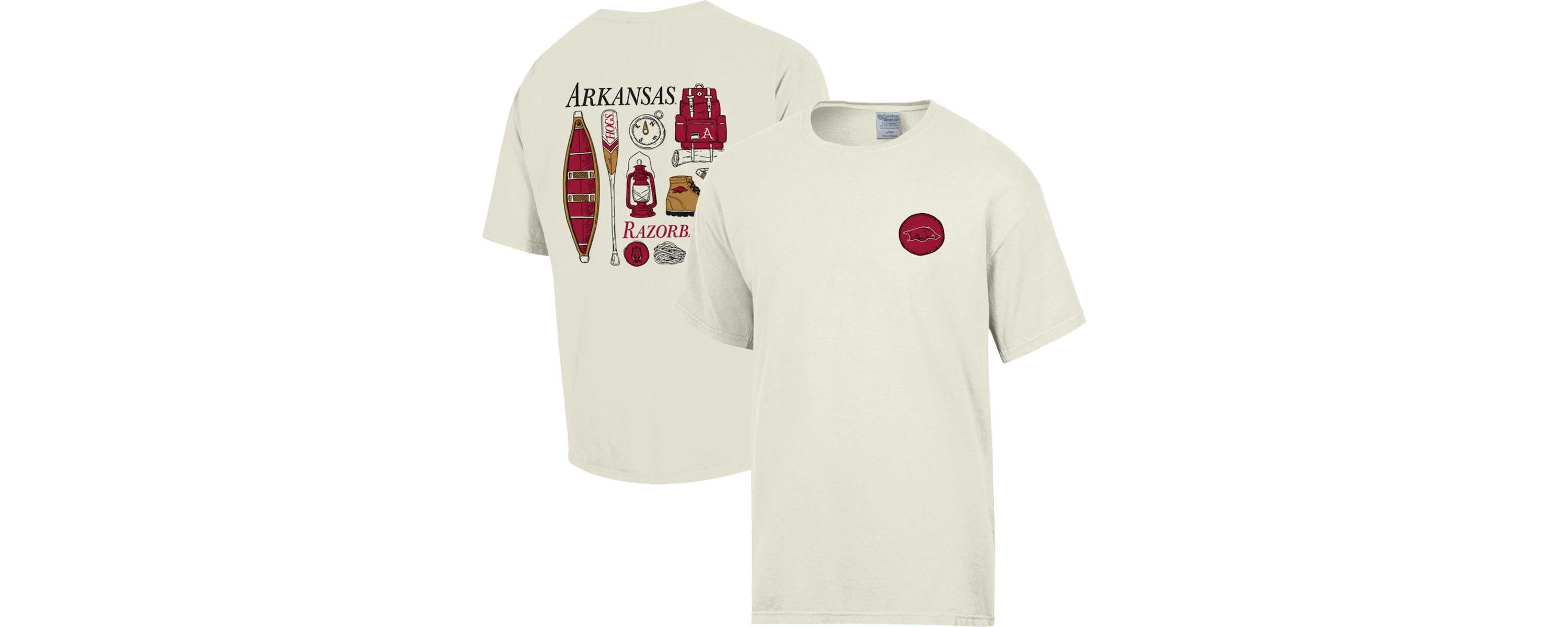 NCAA Arkansas Razorbacks Camping Trip T-Shirt