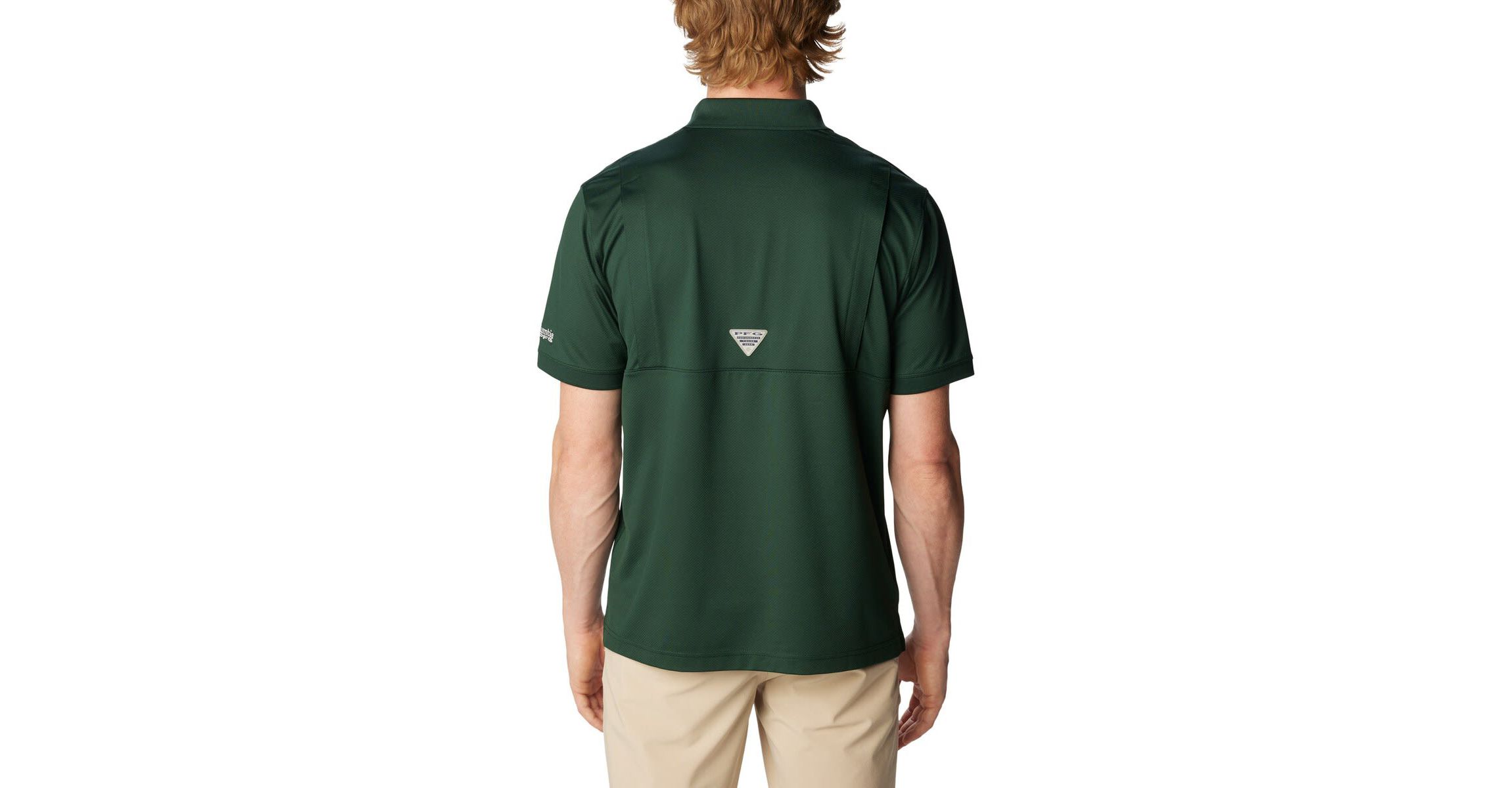 NCAA Michigan State Spartans PFG Tamiami Omni-Shade Polo