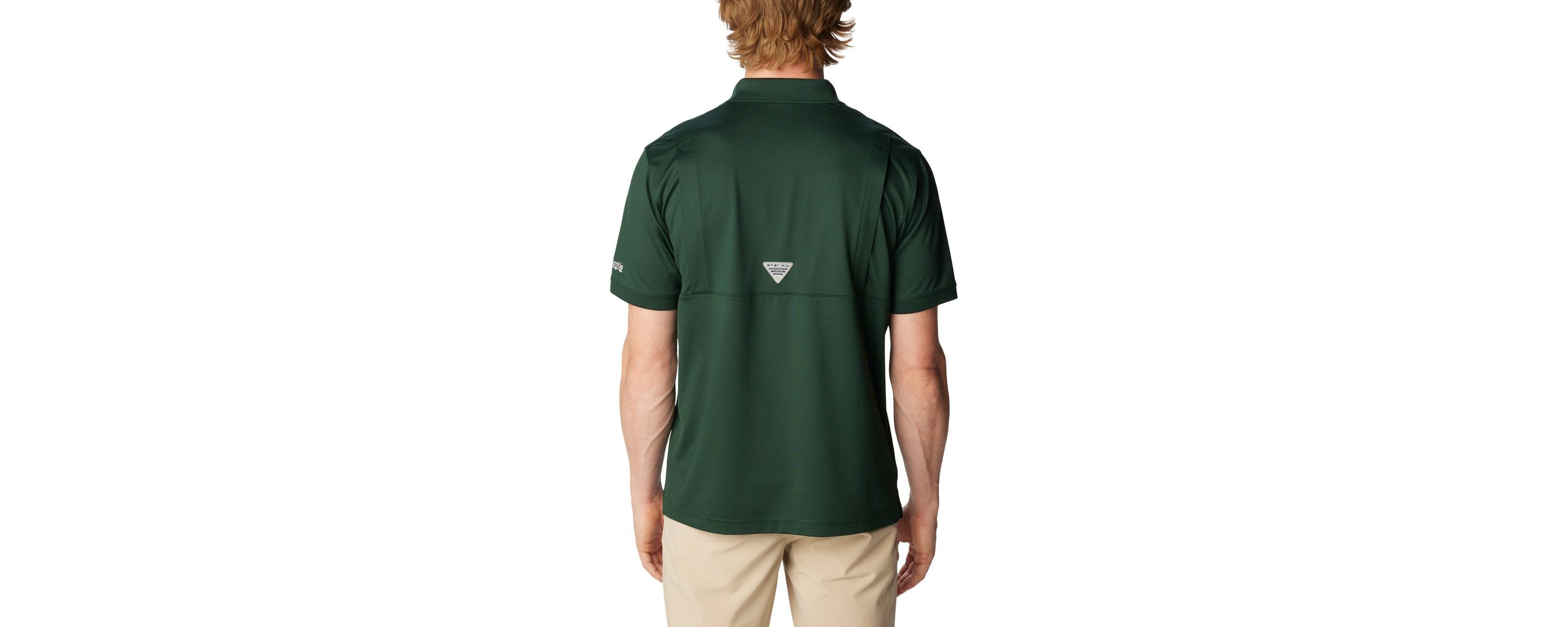 NCAA Michigan State Spartans PFG Tamiami Omni-Shade Polo