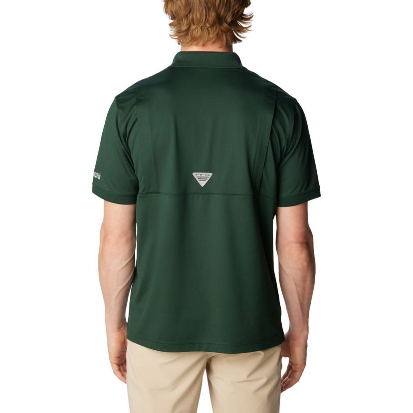 NCAA Michigan State Spartans PFG Tamiami Omni-Shade Polo