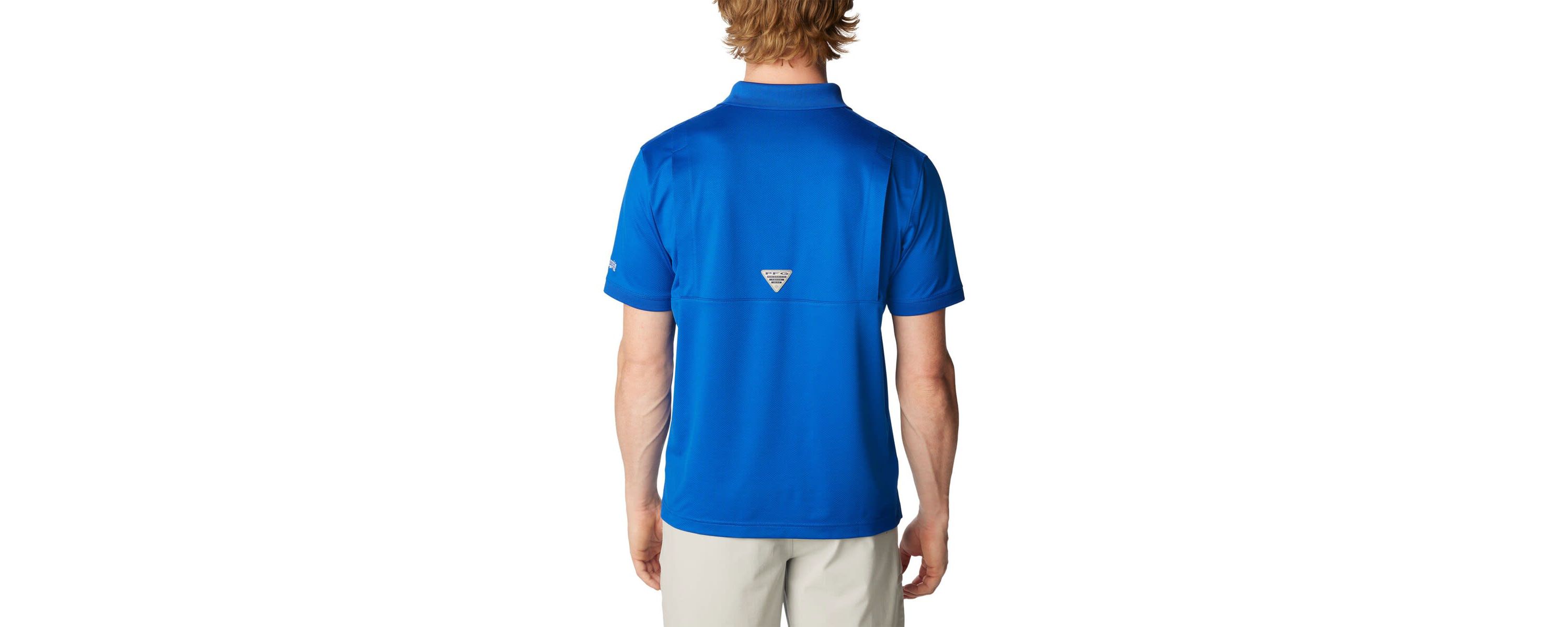 NCAA Kentucky Wildcats PFG Tamiami Omni-Shade Polo