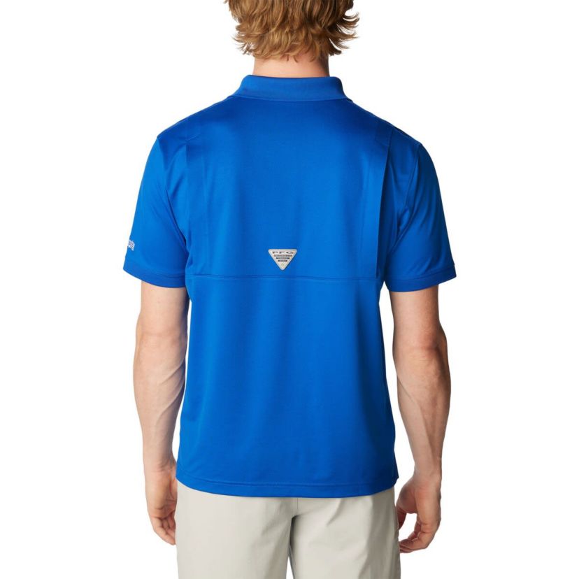 NCAA Kentucky Wildcats PFG Tamiami Omni-Shade Polo
