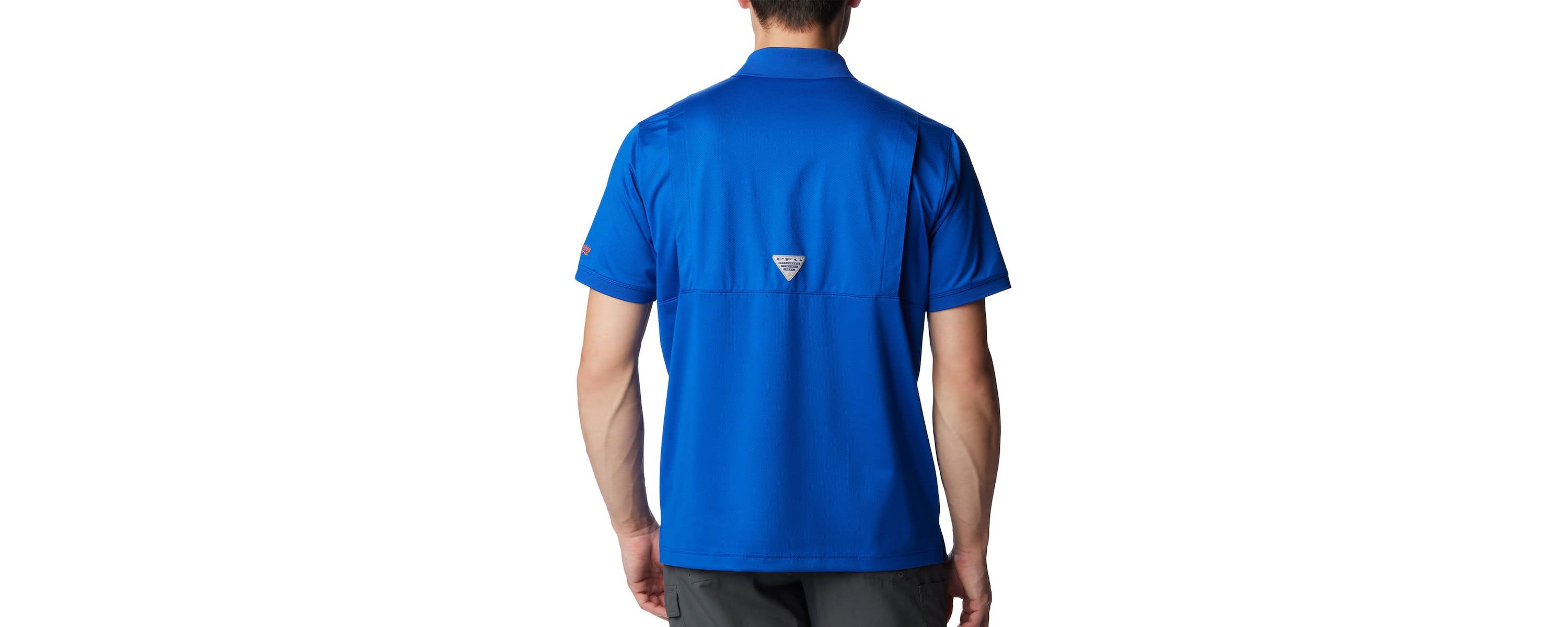 NCAA Florida Gators PFG Tamiami Omni-Shade Polo